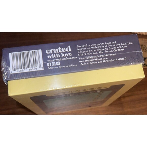 NIB Crated With Love - Stranded In Love - Couples Games - Date Night Game NEW - Picture 6 of 6